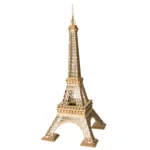 Wieża Eiffla Eiffel Tower Rolife Robotime Drewniane Puzzle 3D
