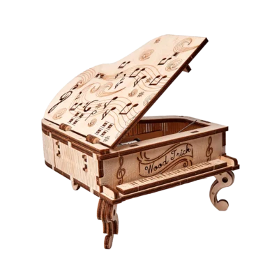 Fortepian Grand Piano (Music Box) Puzzle 3D