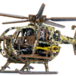 Helikopter Helicopter - Limited Edition Wooden.City Drewniane Puzzle 3D