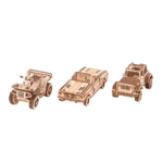 Samochody Auto Set Wood Trick Drewniane Puzzle 3D