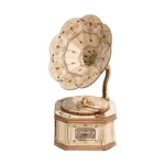 Gramofon Gramophone Rolife Robotime Drewniane Puzzle 3D