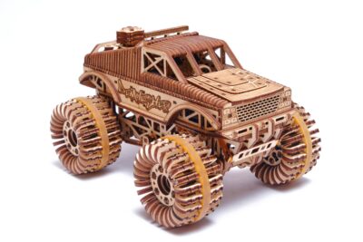 Samochód terenowy Monster Truck Puzzle 3D