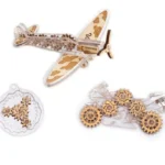 Zawieszki Fidgets Veter Models Drewniane Puzzle 3D