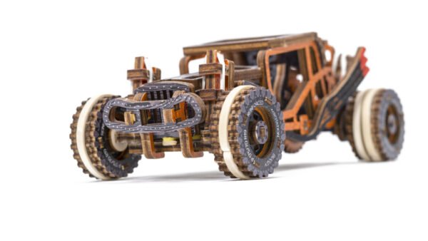 Drewniane puzzle 3D model drewniany do składania bez kleju dla dorosłych Samochód Buggy - Limited Edition