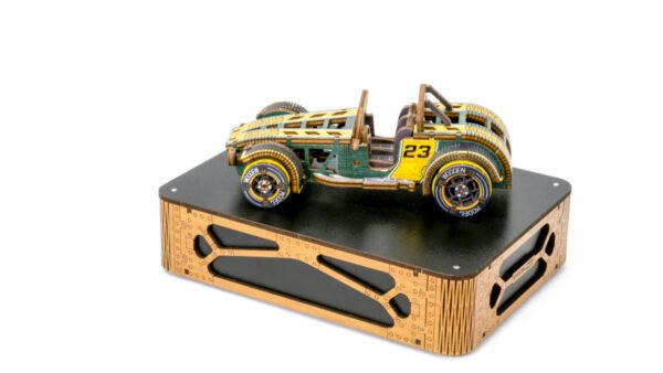 Drewniane puzzle 3D model drewniany do składania bez kleju dla dorosłych Samochód Roadster - Limited Edition