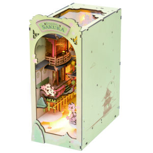 Domek Falling Sakura Robotime Rolife Drewniane Puzzle 3D