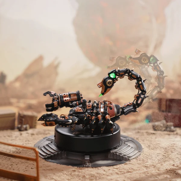 Drewniany model do skladania puzzle 3D Emperor Scorpion