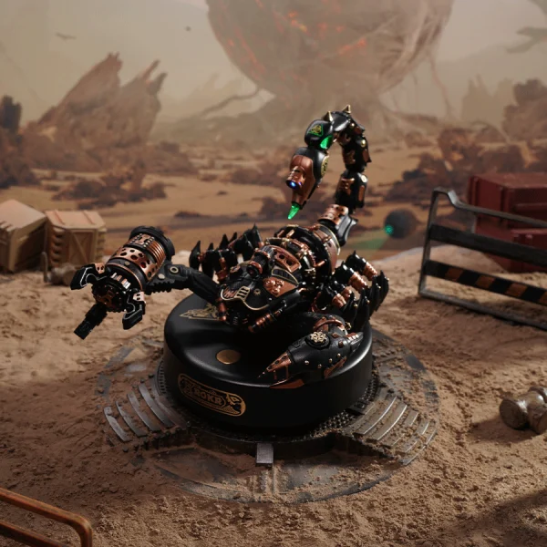 Drewniany model do skladania puzzle 3D Emperor Scorpion