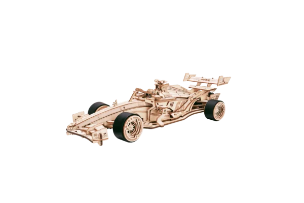 Formuła-1-Racing-Car-ROKR-Drewniane-Puzzle-3D-1