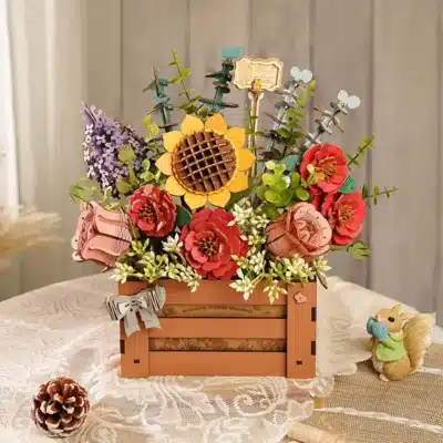 Wooden Bloom Box-Robotime-Drewniane-Puzzle-3D-2
