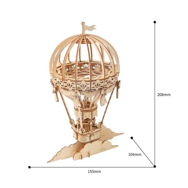 Balon-Robotime-Drewniane-Puzzle-3D-7