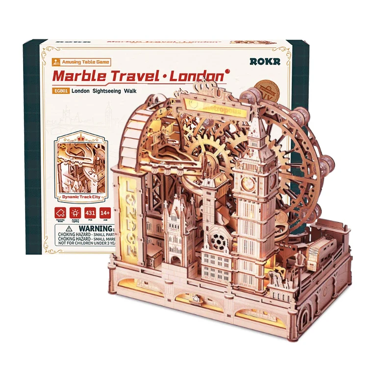 Marble-Travel-London-Robotime-Drewniane-Puzzle-3D-9